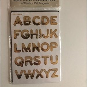 Magnet Letters for Locker